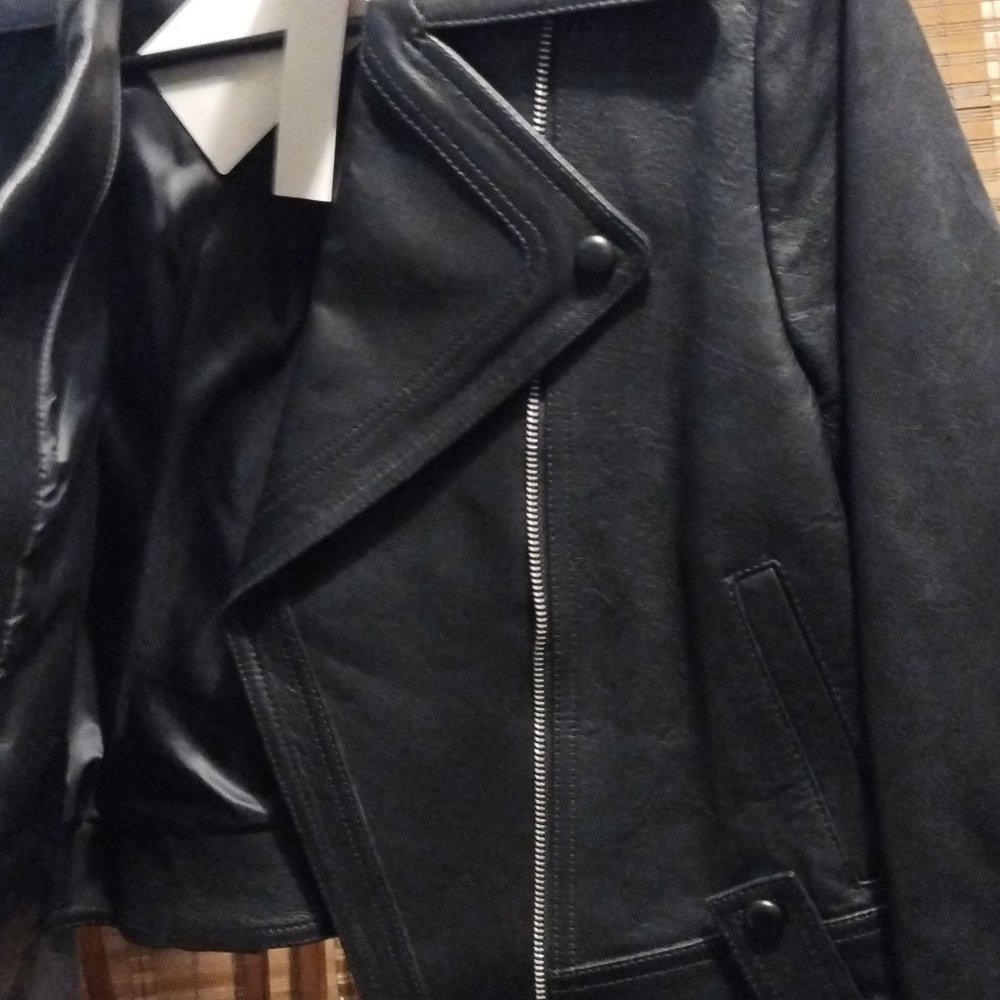 Rebecca Taylor Leather Jacket Brand new